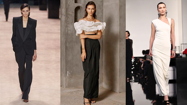 زهرة الخليج - تنسيقات كلاسيكية من منصات عروض الأزياء العالمية