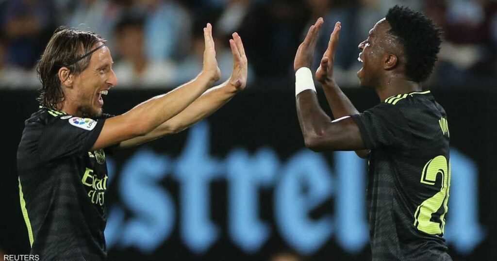 مودريتش يبدع في فوز ريال مدريد 4-1 على سيلتا فيجو